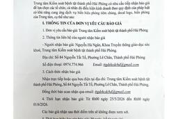 1164 Thư mời báo giá Biển hiệu, decal logo