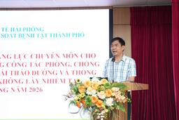 Nâng cao năng lực quản lý bệnh không lây nhiễm từ tuyến cơ sở