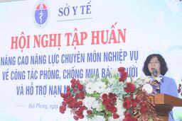 Nâng cao năng lực, nghiệp vụ về công tác phòng, chống mua bán người.
