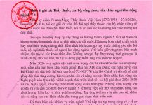 Bộ trưởng BYT chúc mừng Thầy thuốc, cán bộ, công chức, viên chức, người lao động ngành Y tế